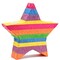 Rainbow Star Pinata for Kids Birthday, Twinkle Twinkle Little Star Gender Reveal Party Decorations (Small, 12.6 x 12.6 x 3 In)